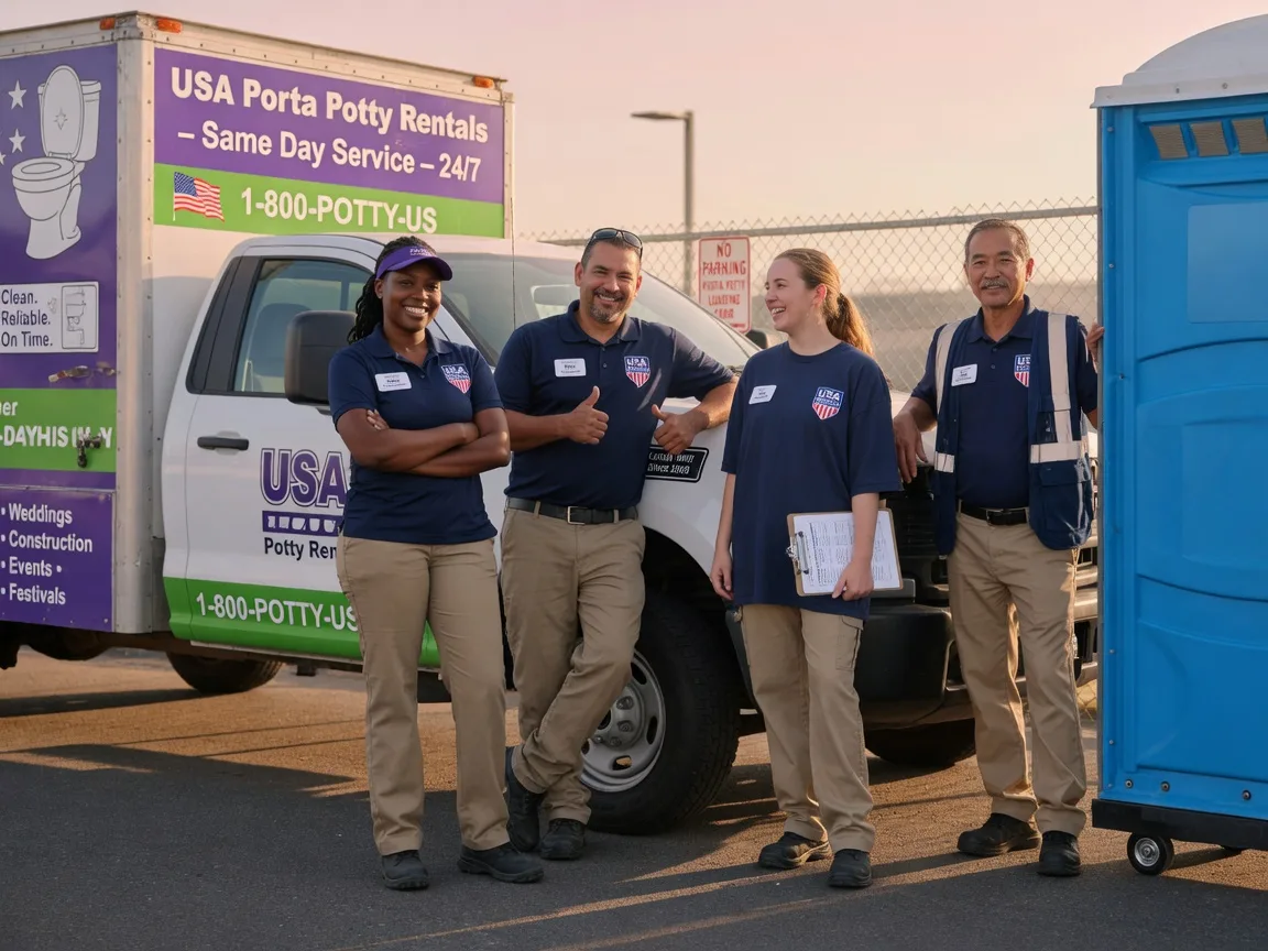 Porta Potty Rental company in Oak Hill, OH