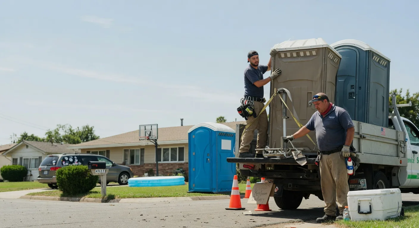 Porta Potty Rental in Oak Hill, OH near me