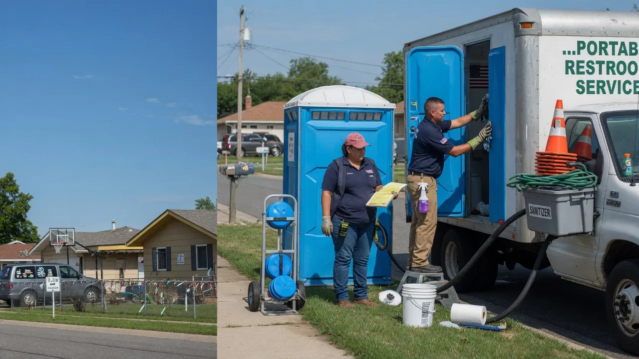 Portable Toilet Rental in Oak Hill, OH near me